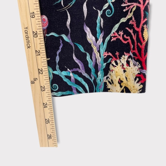 J Crew Blue Ratti Under the Sea Patio Pant - Picture 8 of 10